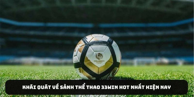 Khái quát về sảnh thể thao 33Win hot nhất hiện nay